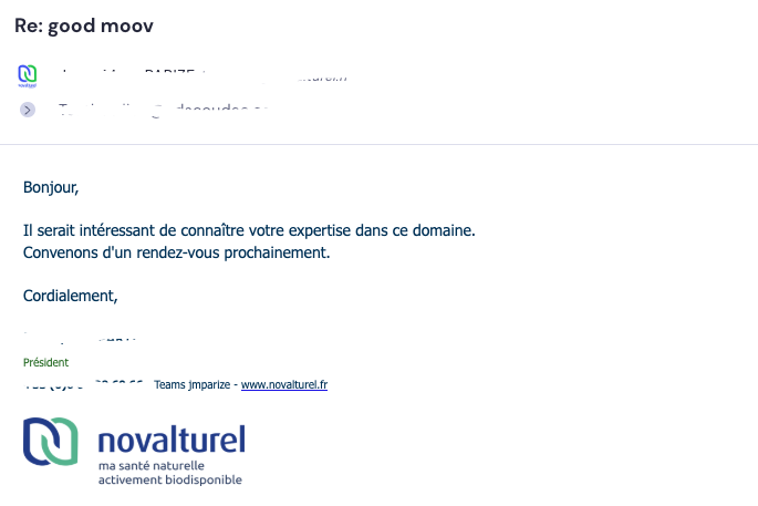 réponse cold emailing