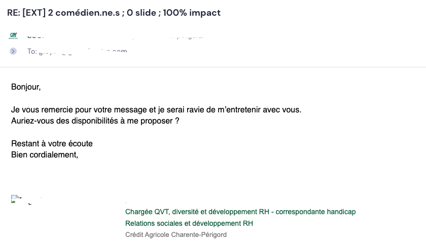 réponse cold emailing